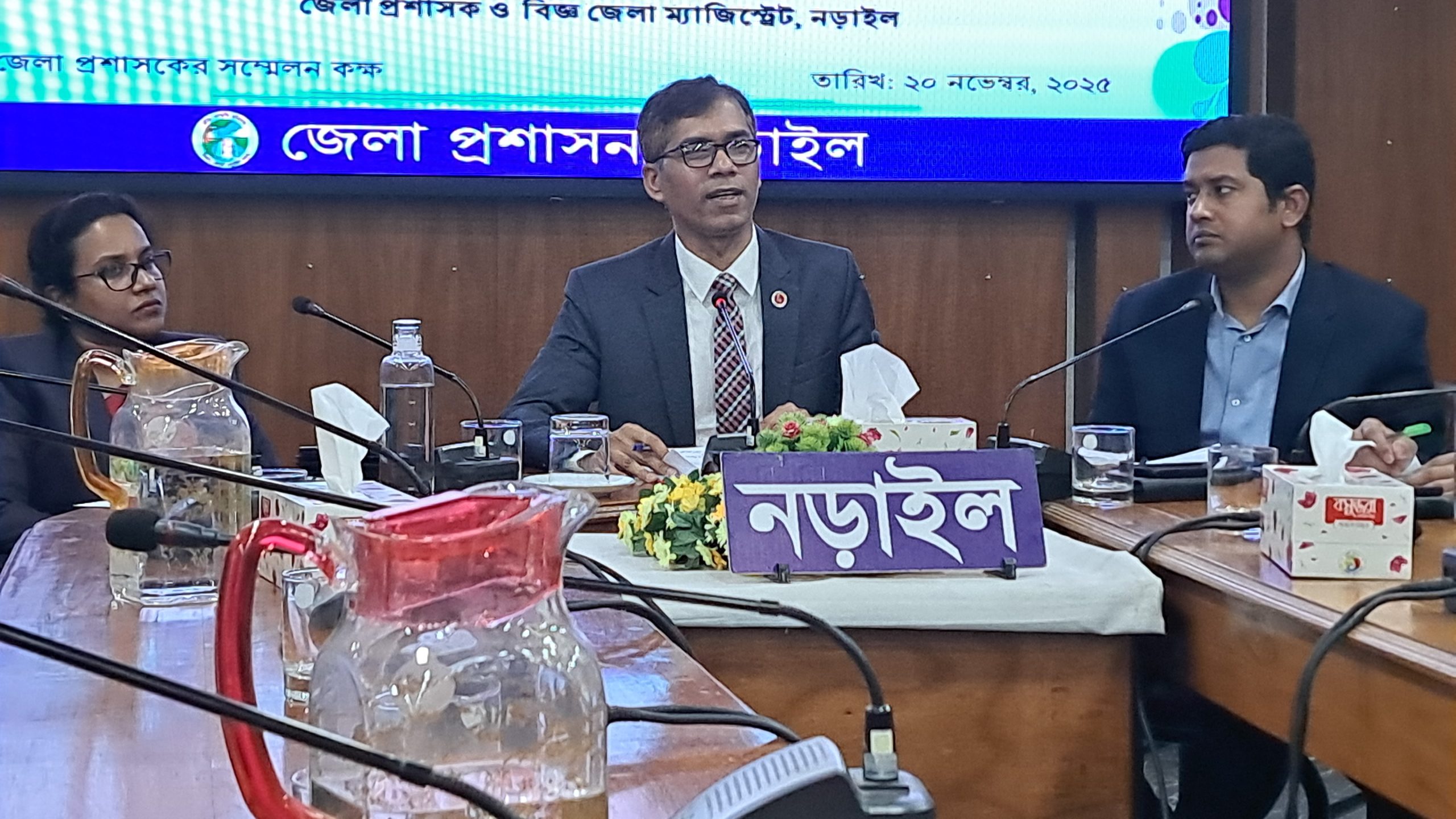 নড়াইল নবাগত জেলা প্রশাসকের সঙ্গে সাংবাদিক ও সুধীজনদের মতবিনিময় সভা অনুষ্ঠিত